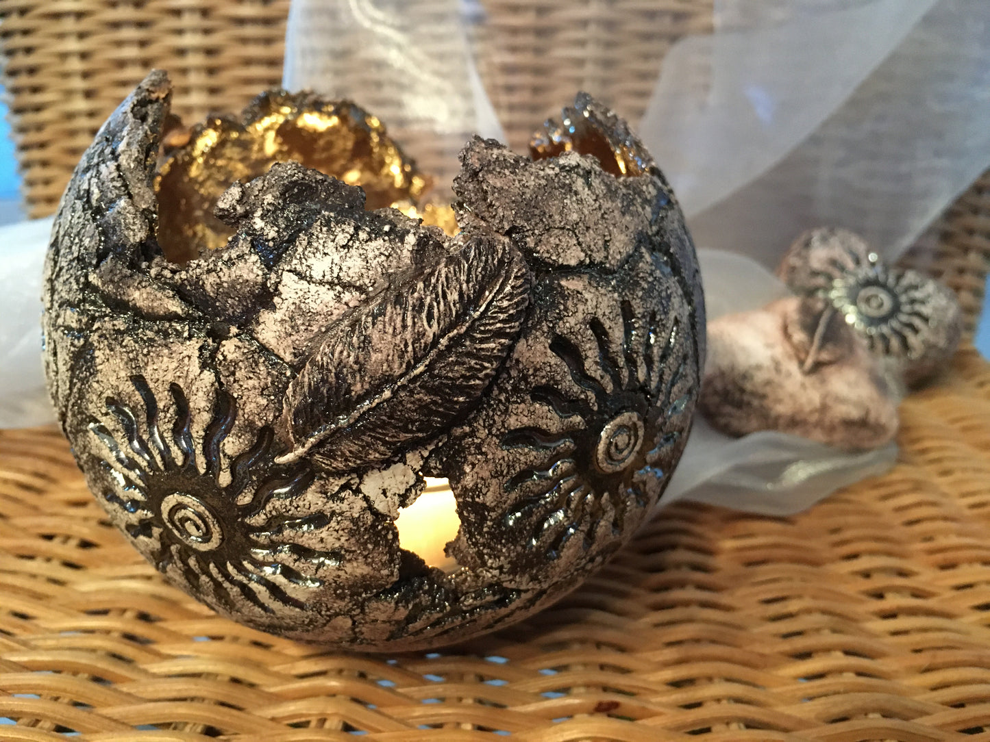 Kugel Licht Ø 12 cm mit verschiedenen Motiven