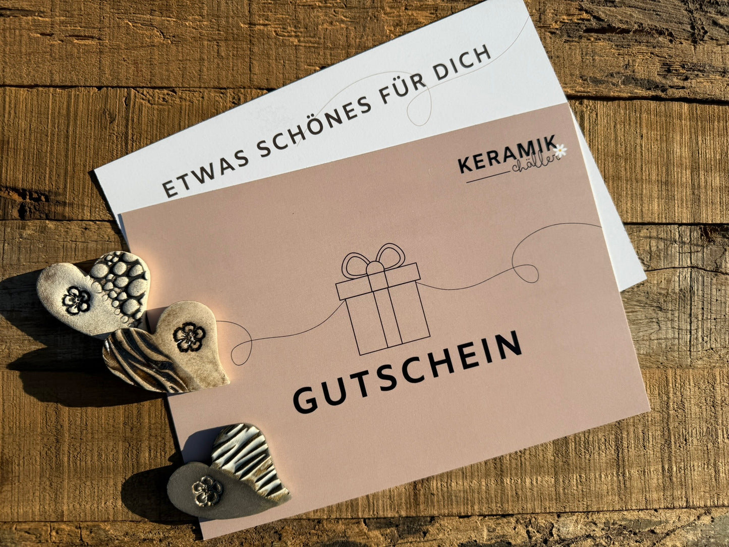 Geschenkgutschein Keramik-Chäller