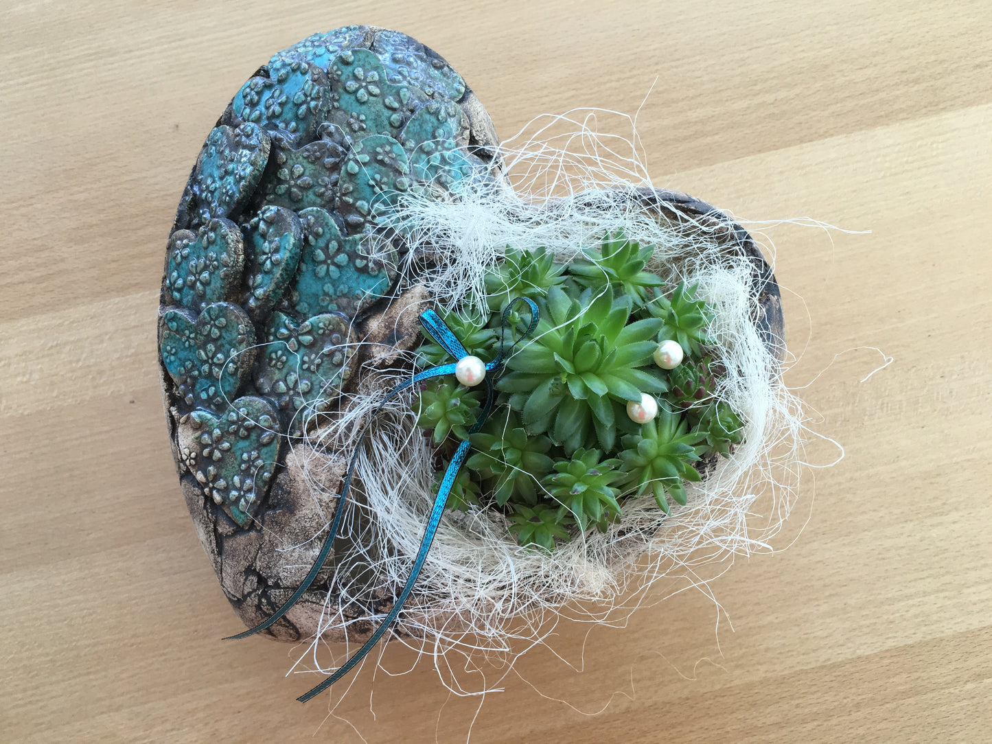 Herz Licht mit Herzen