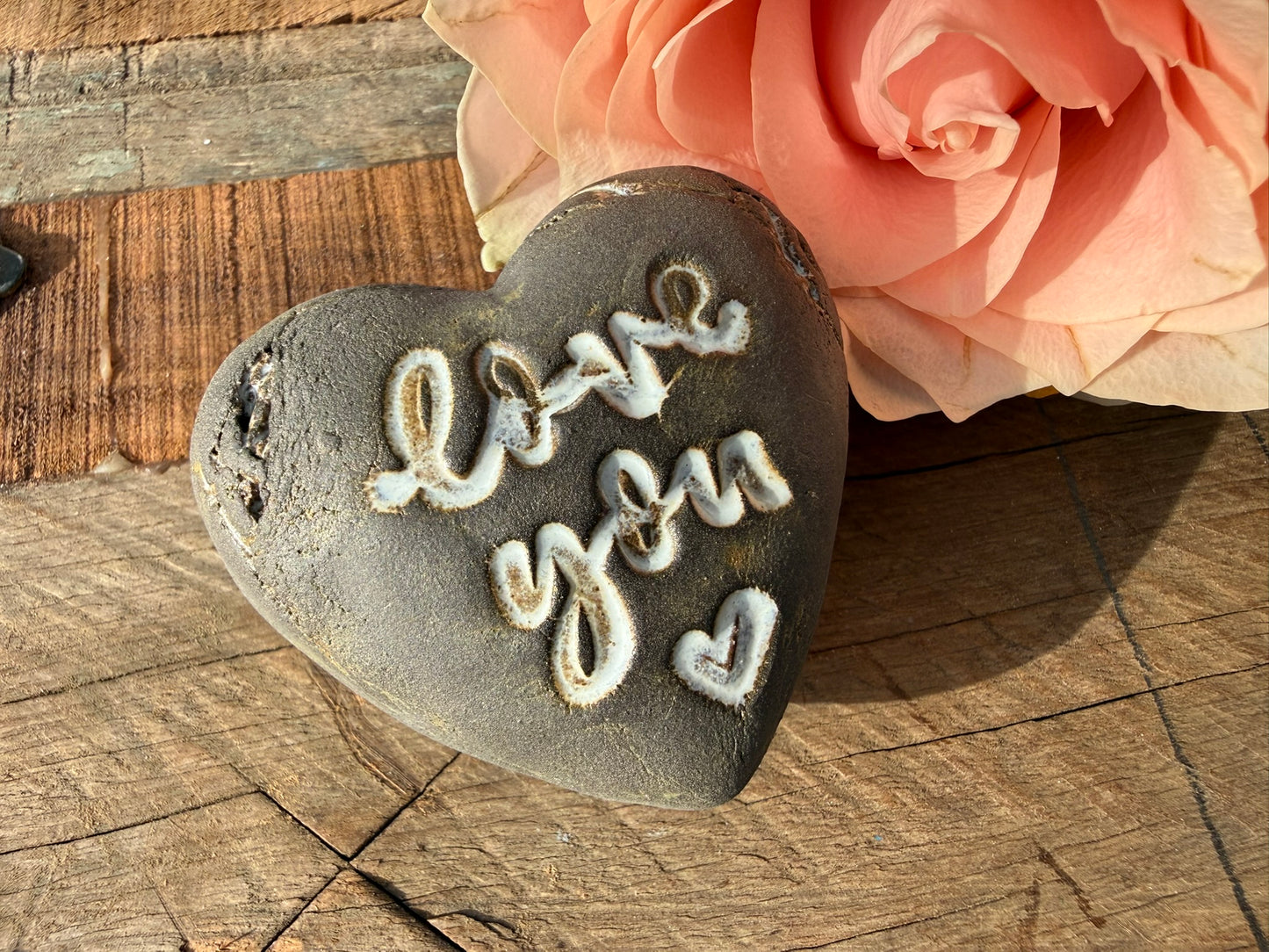 Deko Herz 'love you'