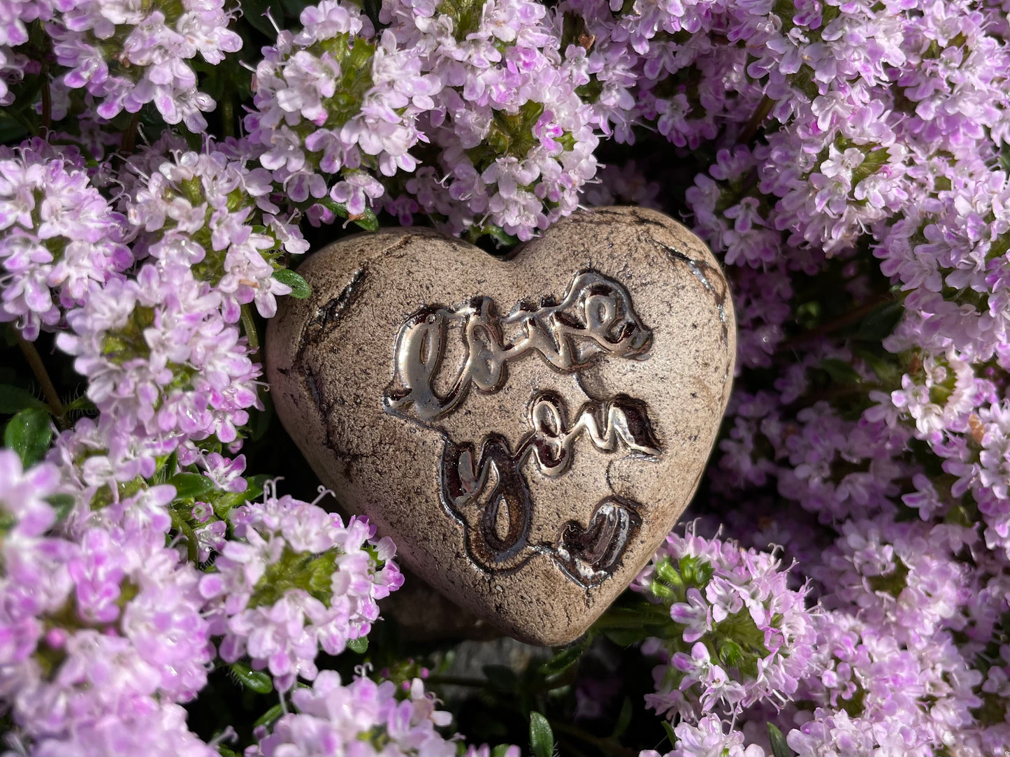 Deko Herz 'I love you'