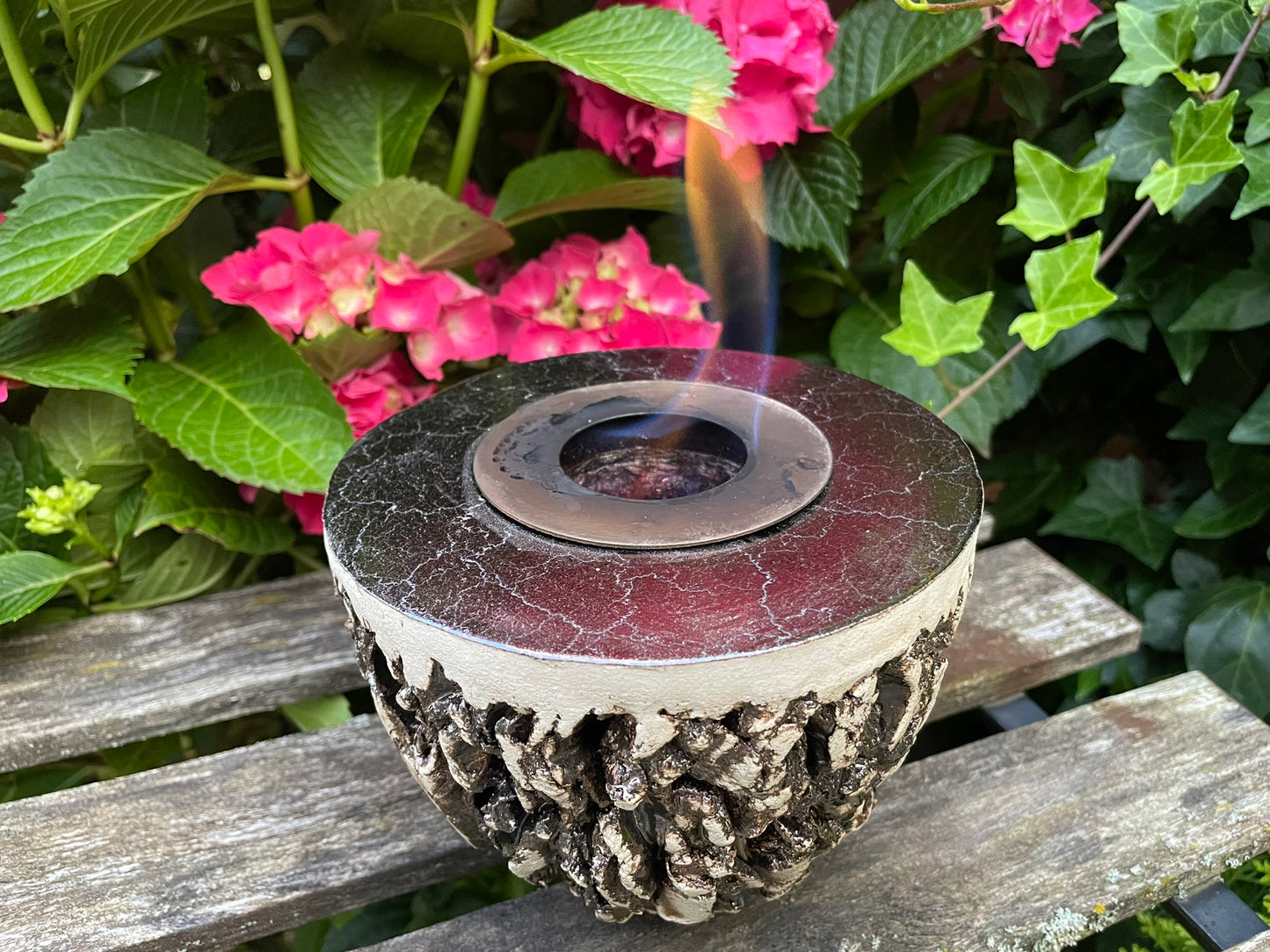 Feuerschale 'Kumme' Ø15 cm für den Garten