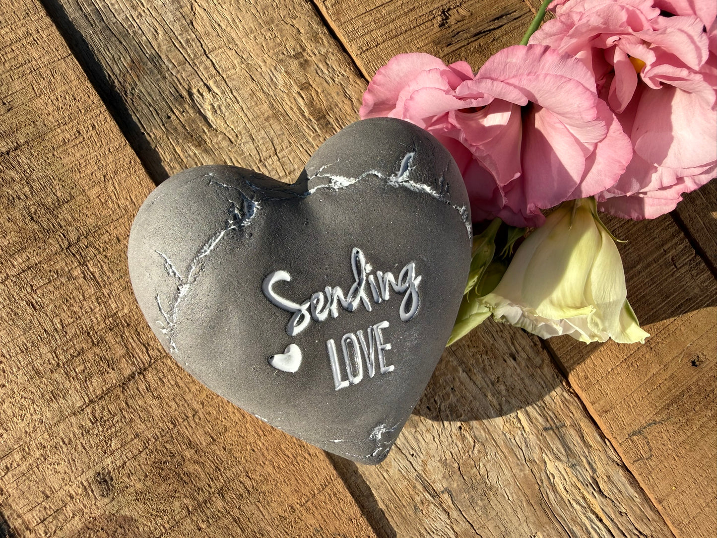 Deko Herz 'Sending Love'