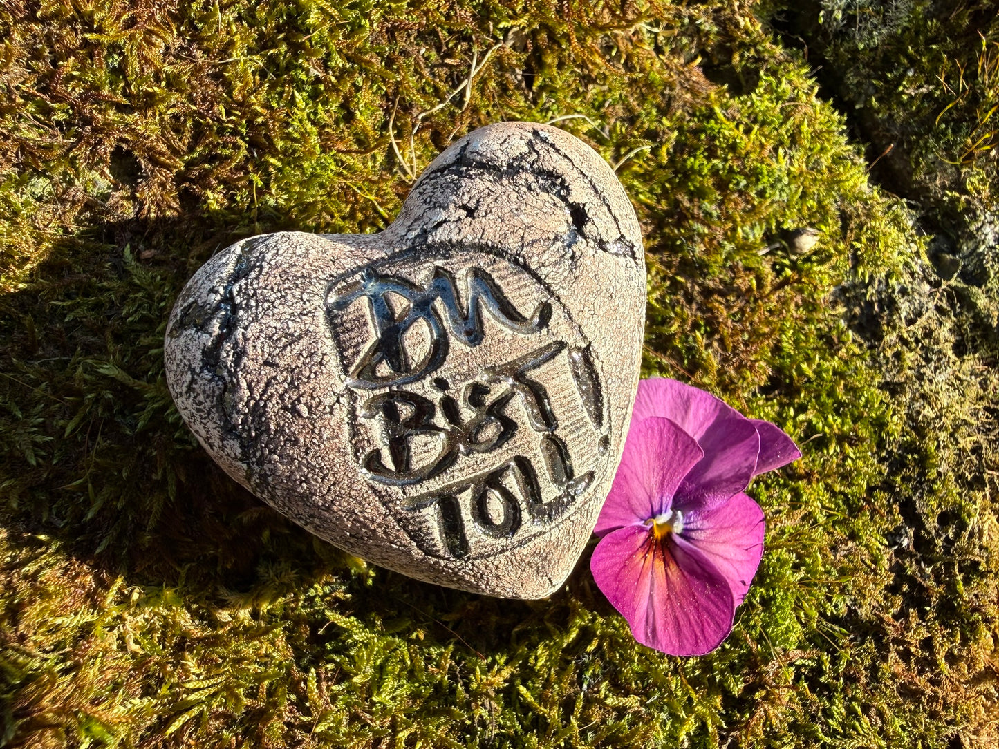 Deko Herz 'Du bist toll!'