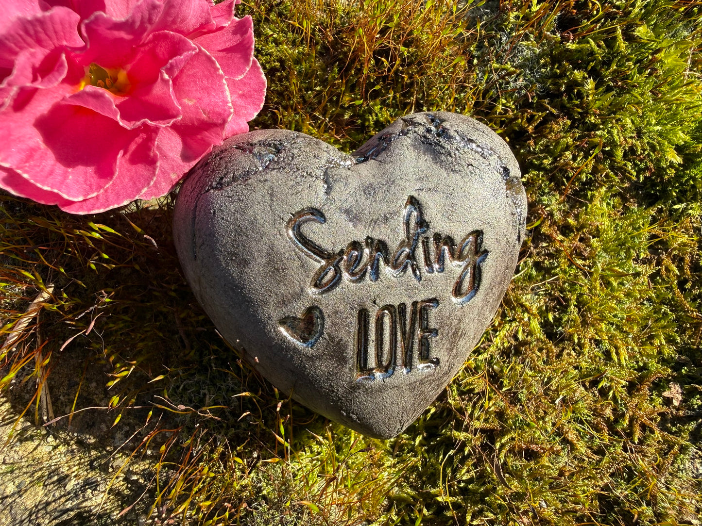 Deko Herz 'Sending Love'