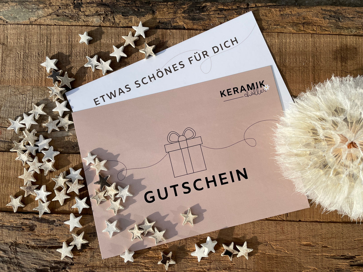 Geschenkgutschein Keramik-Chäller