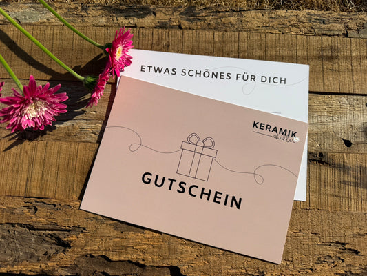 Geschenkgutschein Keramik-Chäller