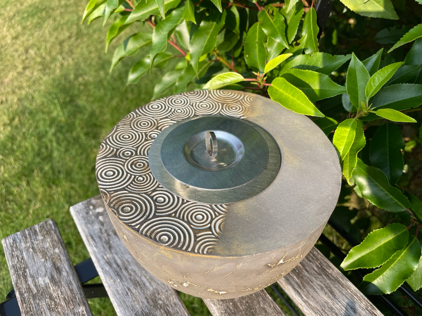 Feuerschale 'Kumme' Ø15 cm für den Garten
