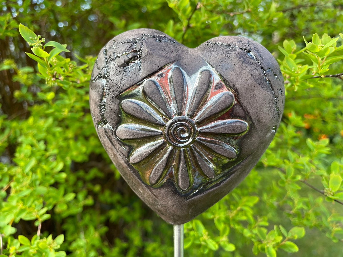 Herz Steele für den Garten