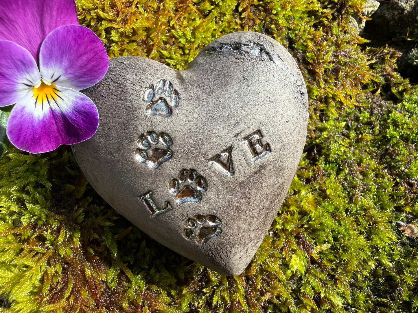 Deko Herz Tierliebe
