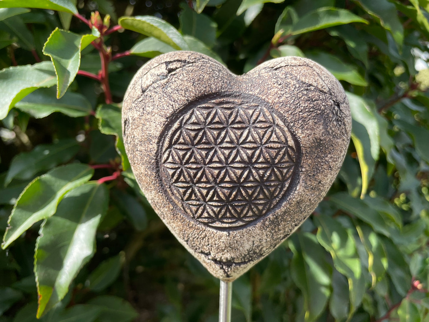 Herz Steele für den Garten