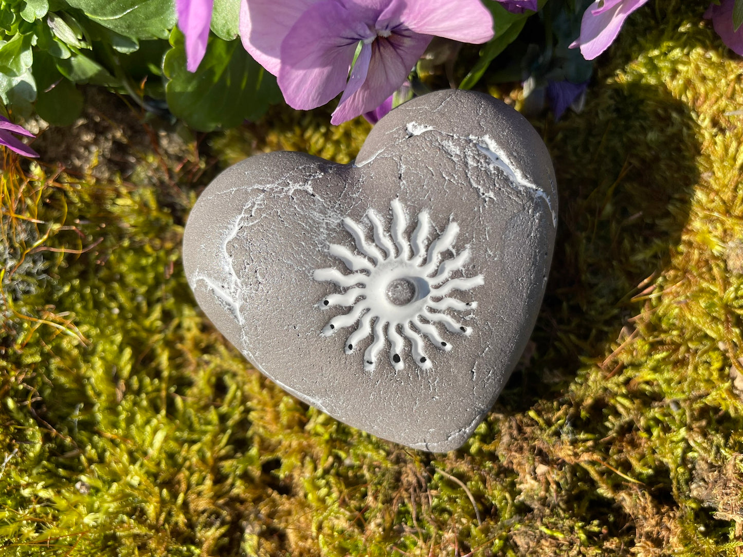 Deko Herz mit Sonne