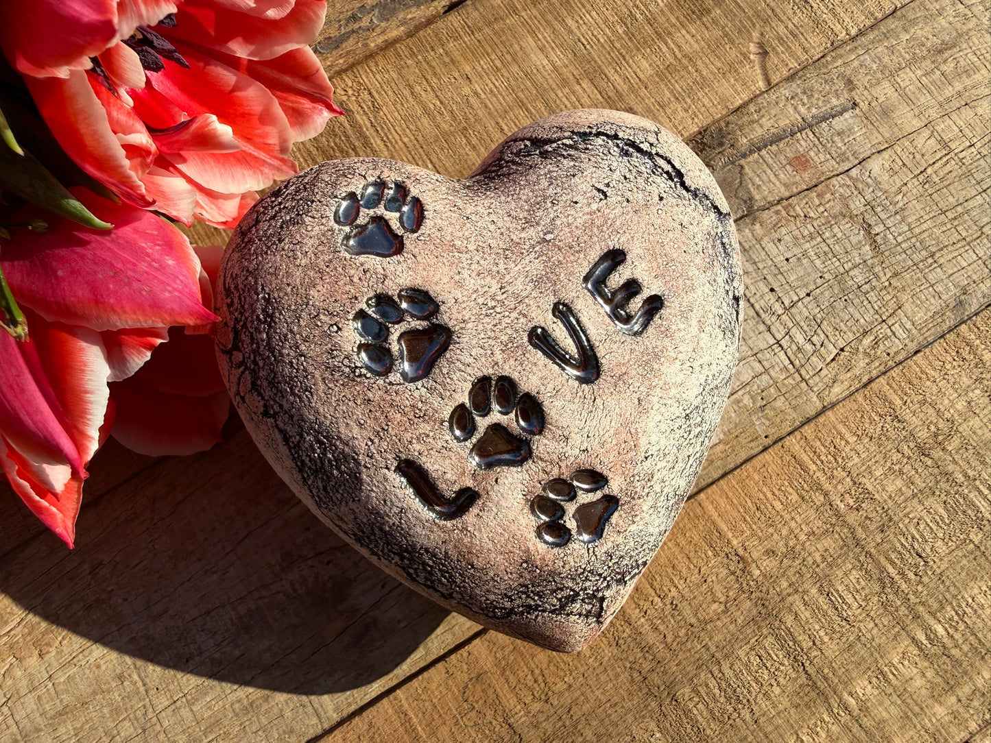 Deko Herz Tierliebe