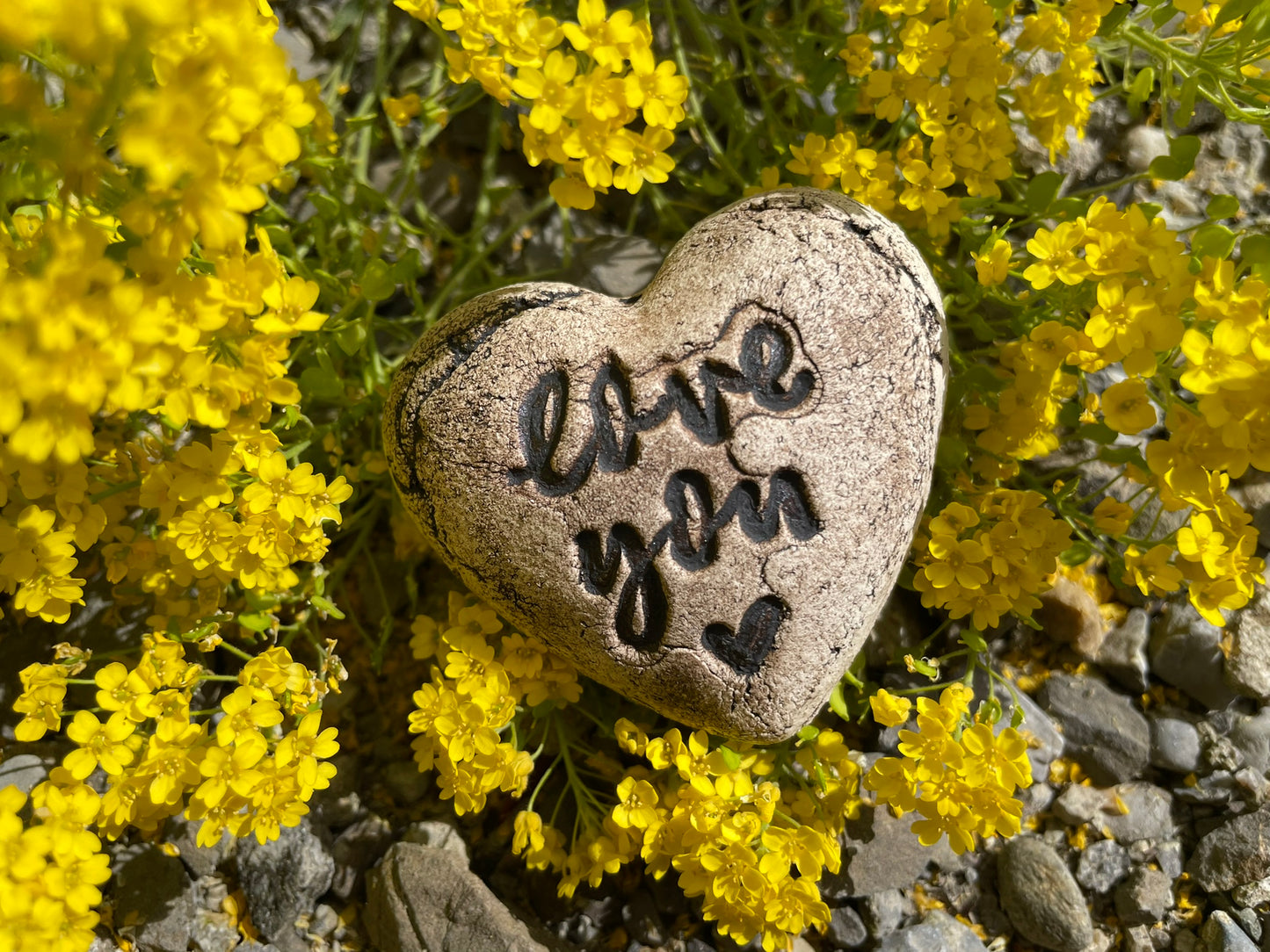 Deko Herz 'I love you'