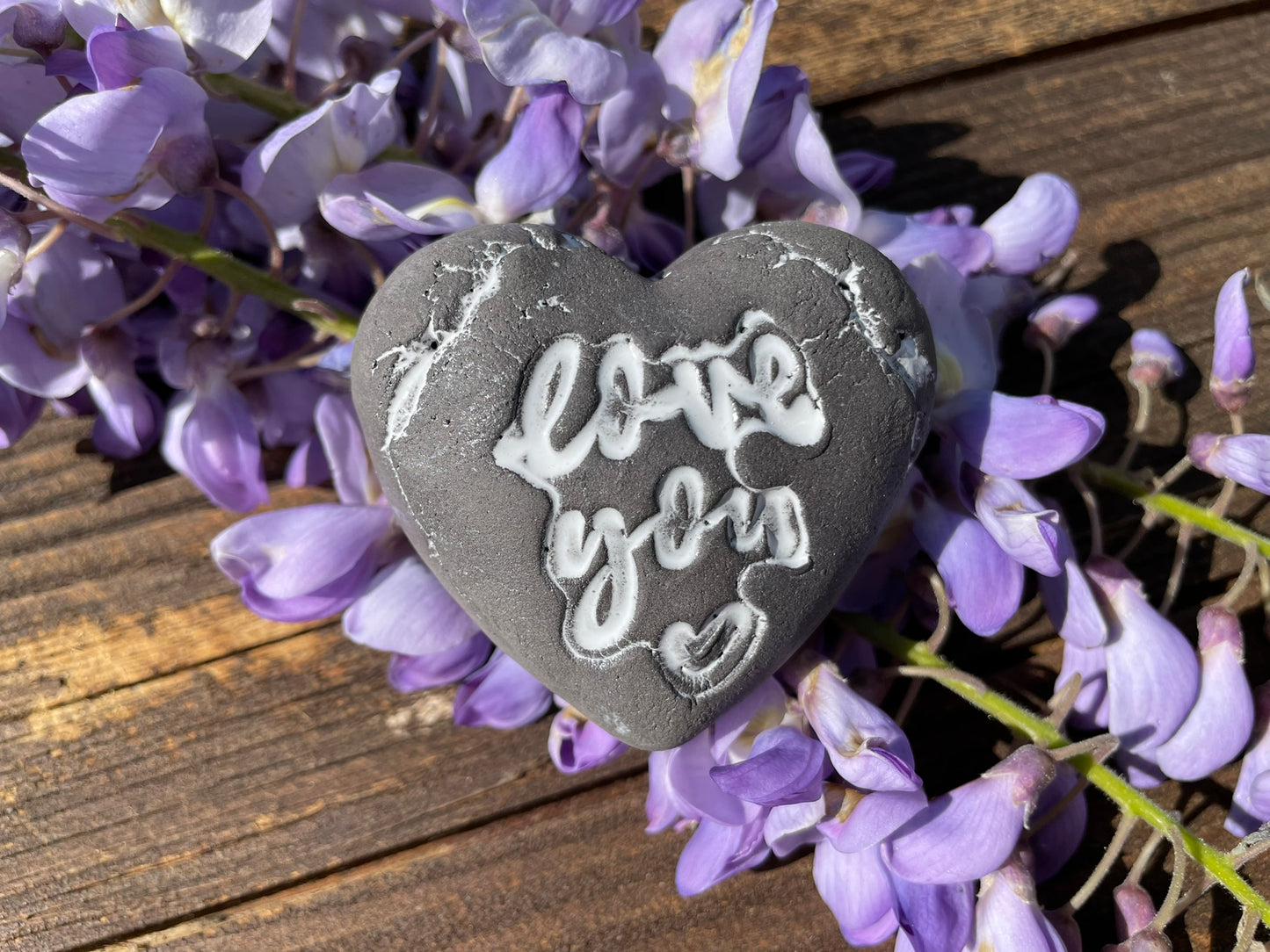 Deko Herz 'I love you'