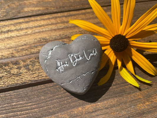 Deko Herz 'Hab dich lieb'