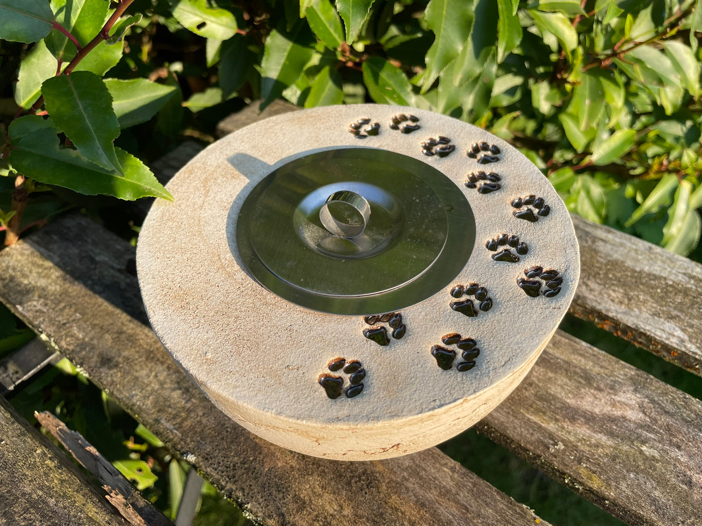 Feuerschale 'Halbkugel' Ø15 cm für den Garten