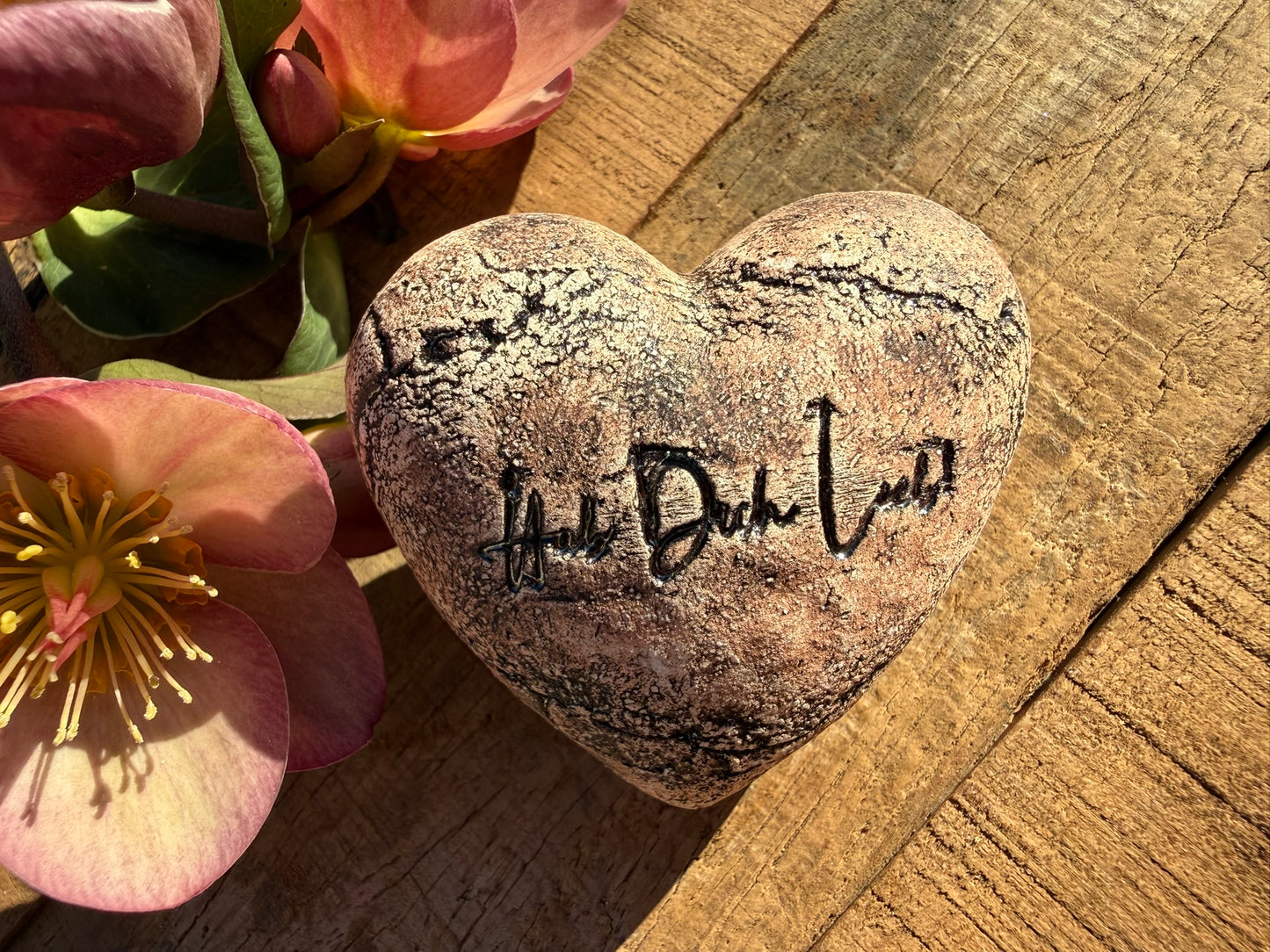 Deko Herz 'Hab dich lieb'