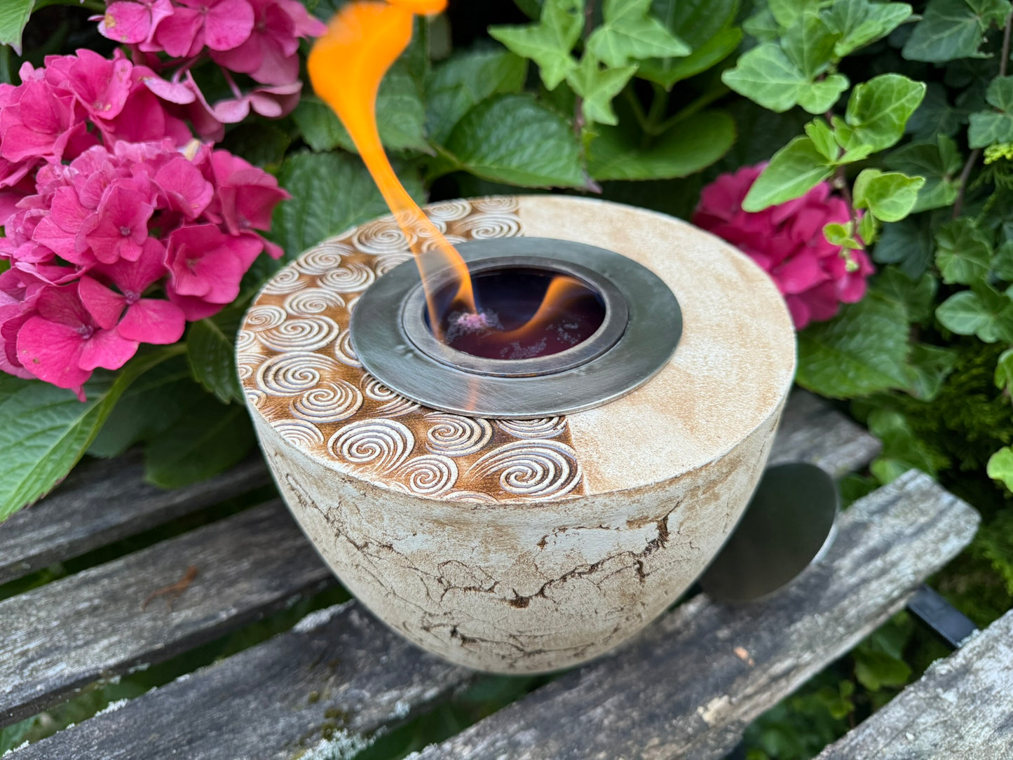 Feuerschale 'Kumme' Ø19 cm für den Garten