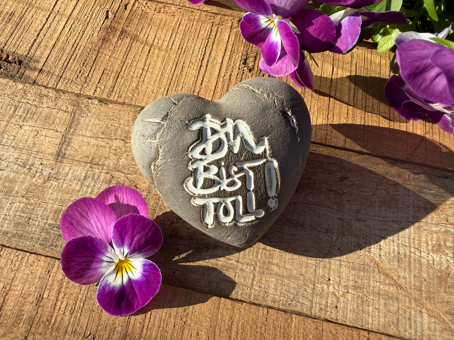 Deko Herz 'Du bist toll!'
