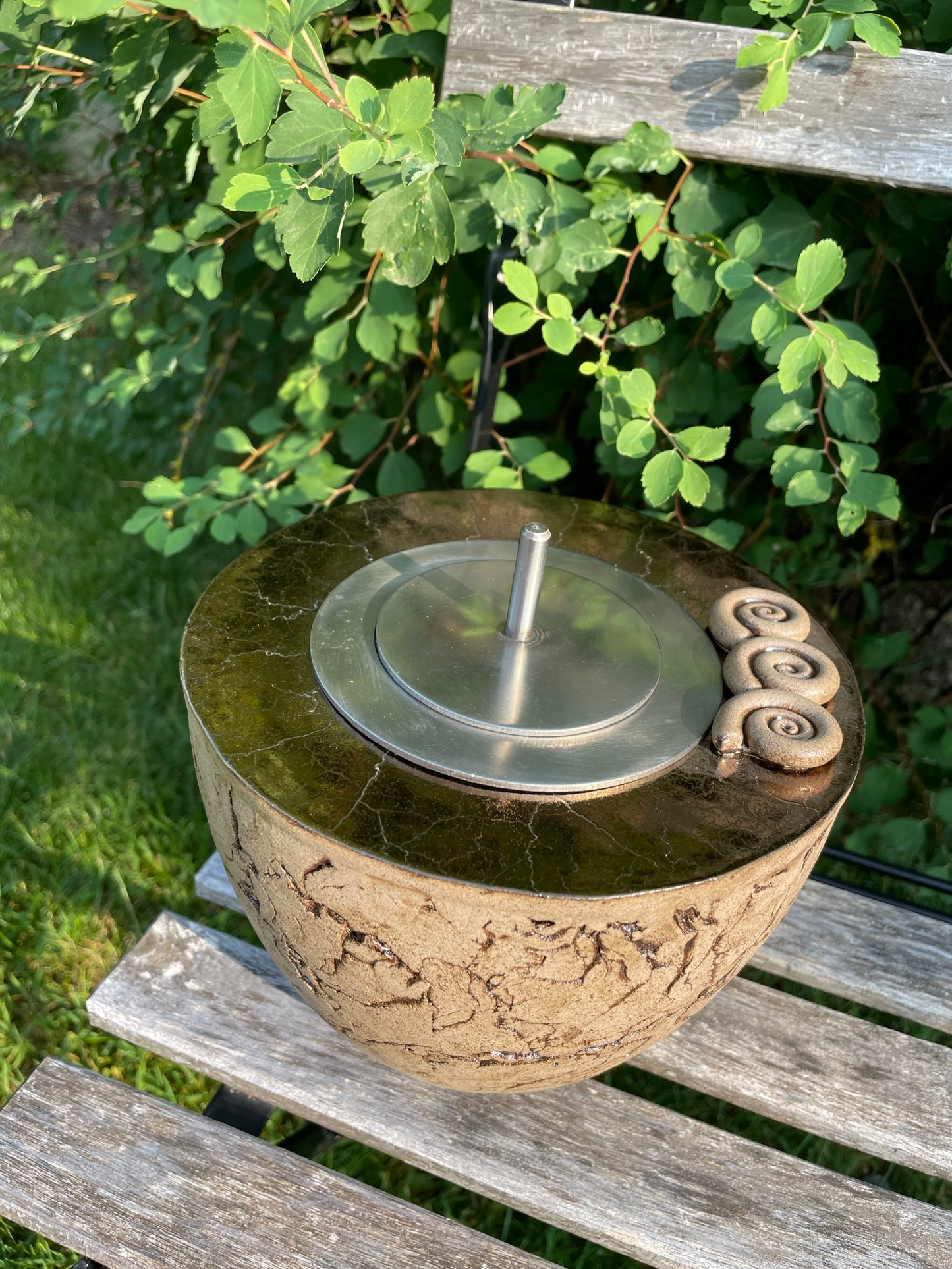 Feuerschale 'Kumme' Ø19 cm für den Garten