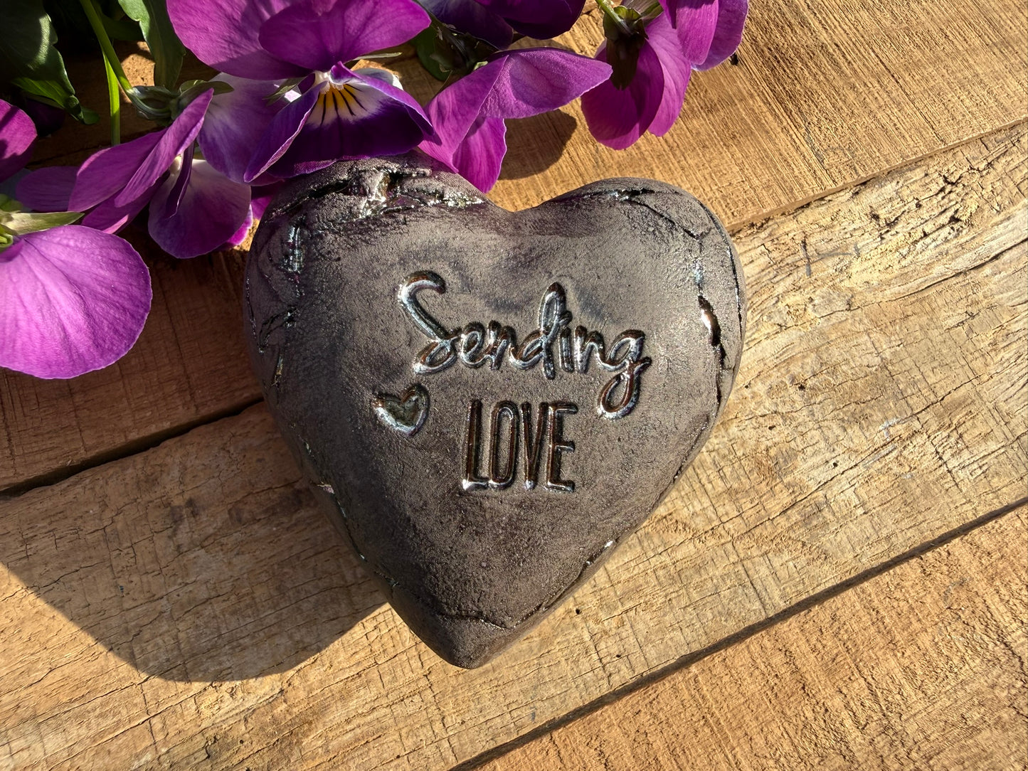 Deko Herz 'Sending Love'