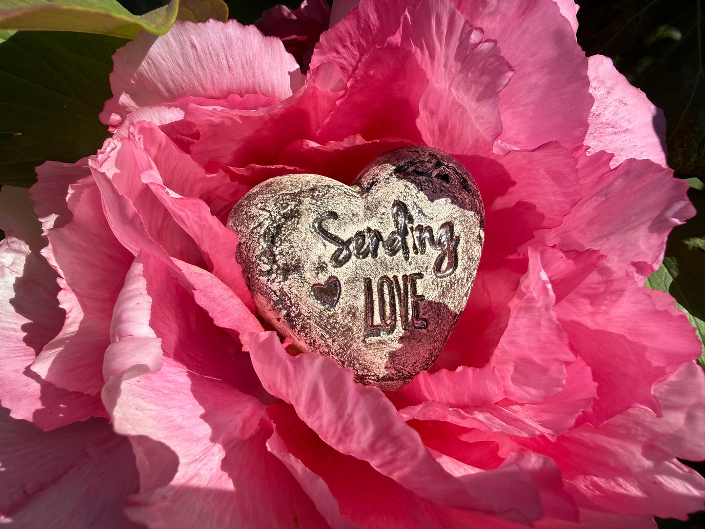 Deko Herz 'Sending Love'