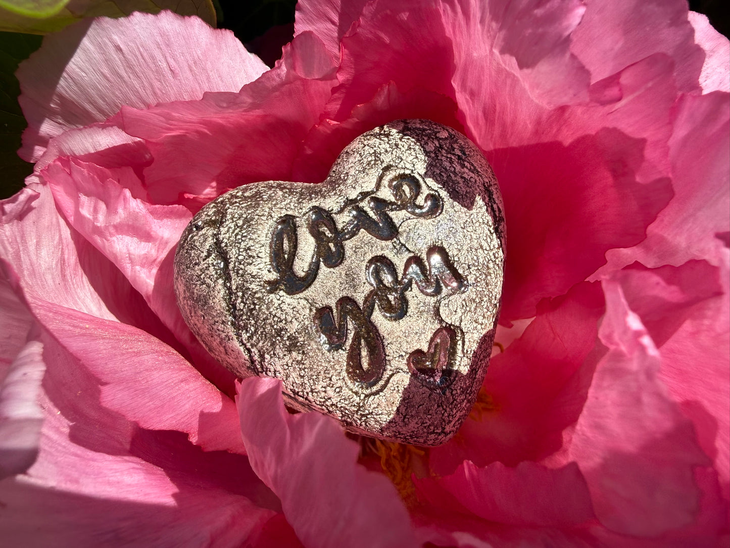 Deko Herz 'love you'