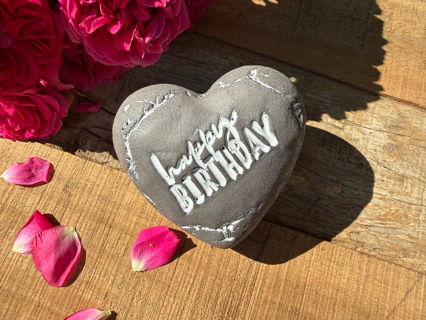 Deko Herz 'Happy Birthday'