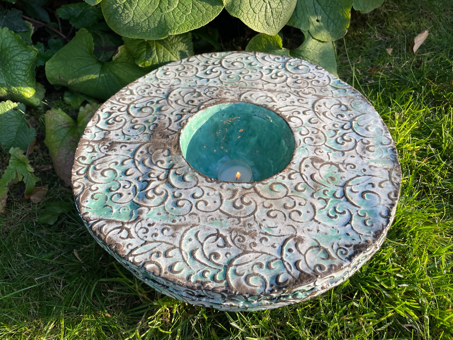 Feuerschale Ø28 cm mit Doppelfunktion für den Garten