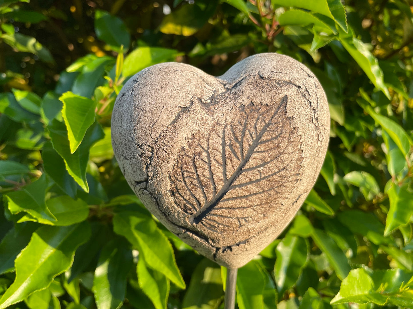 Herz Steele für den Garten