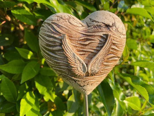 Herz Steele für den Garten