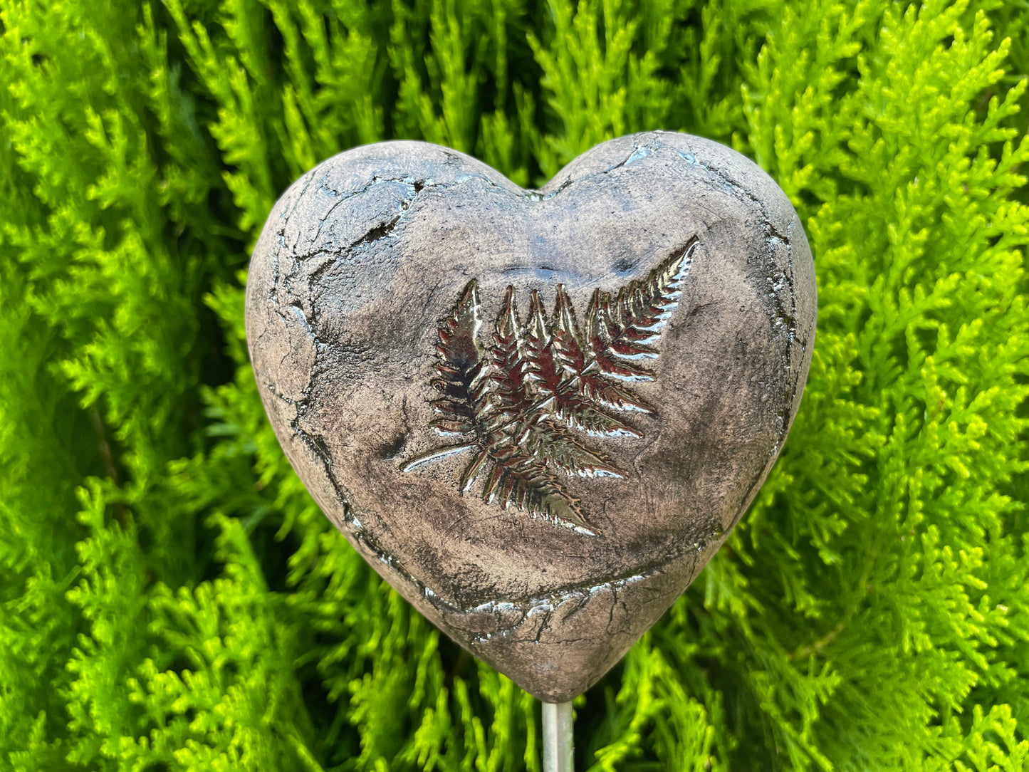 Herz Steele für den Garten