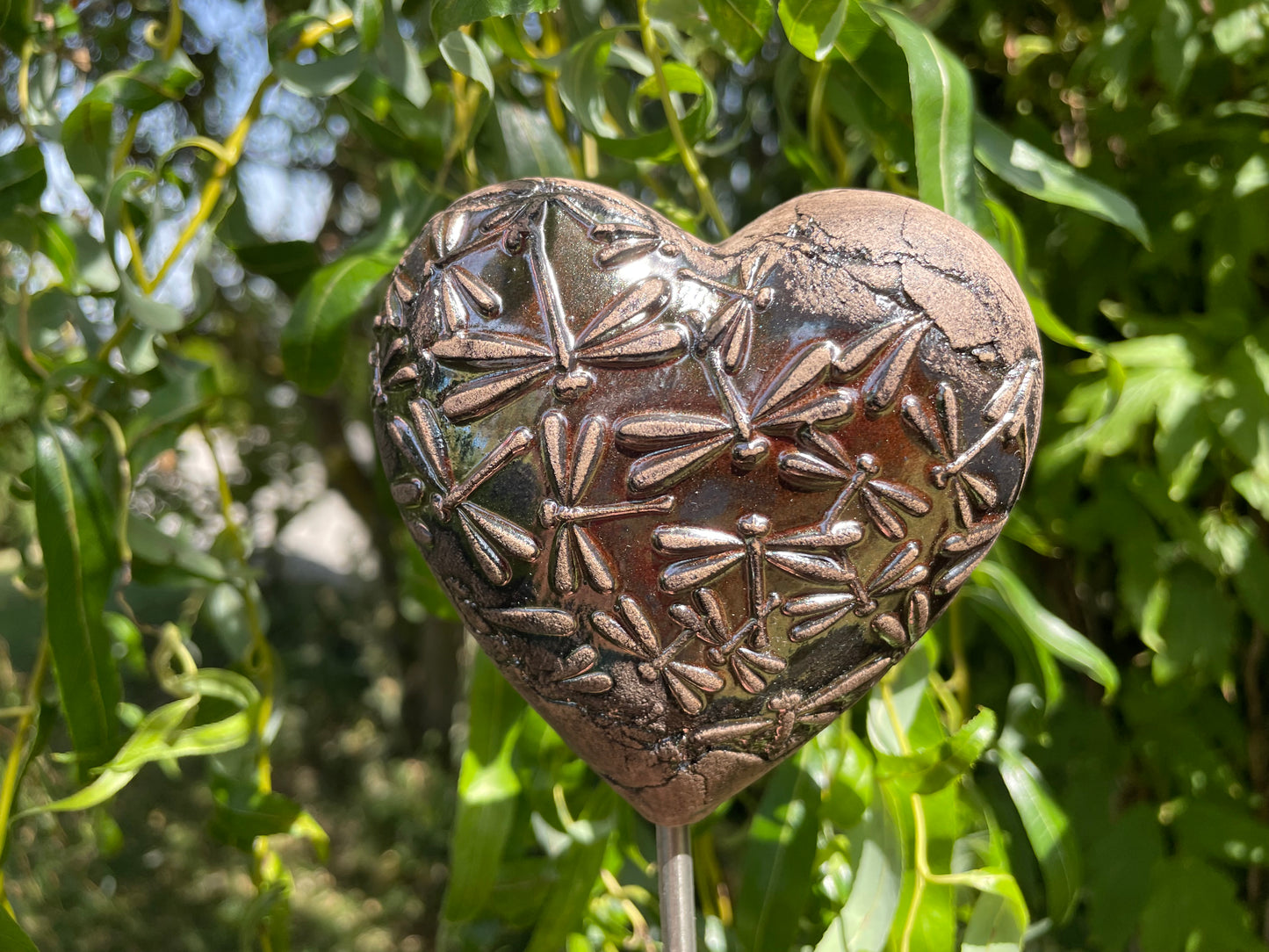Herz Steele für den Garten