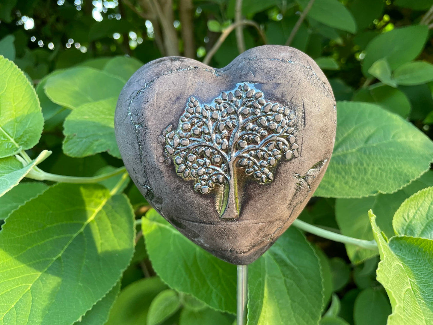 Herz Steele für den Garten