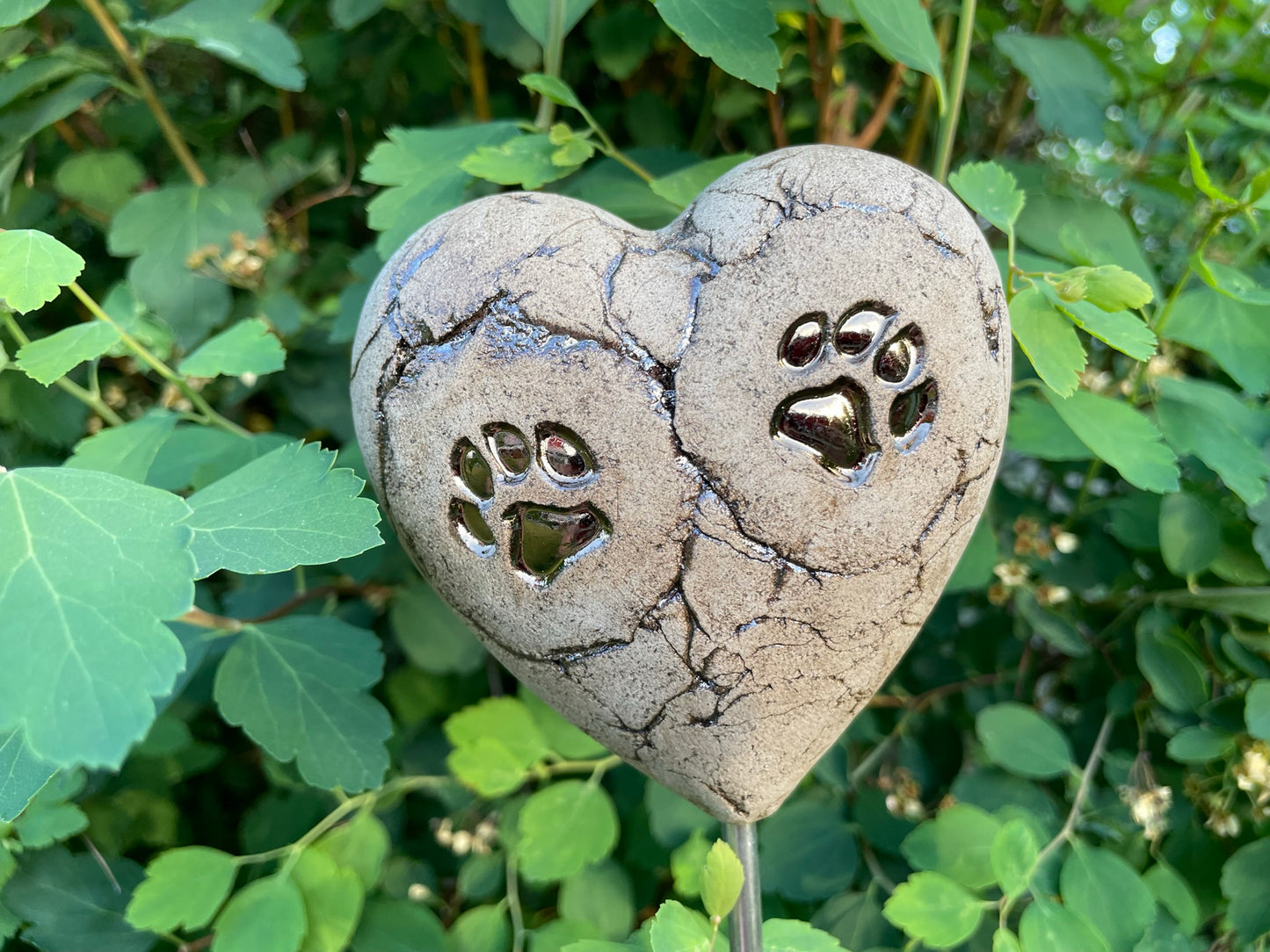 Herz Steele für den Garten