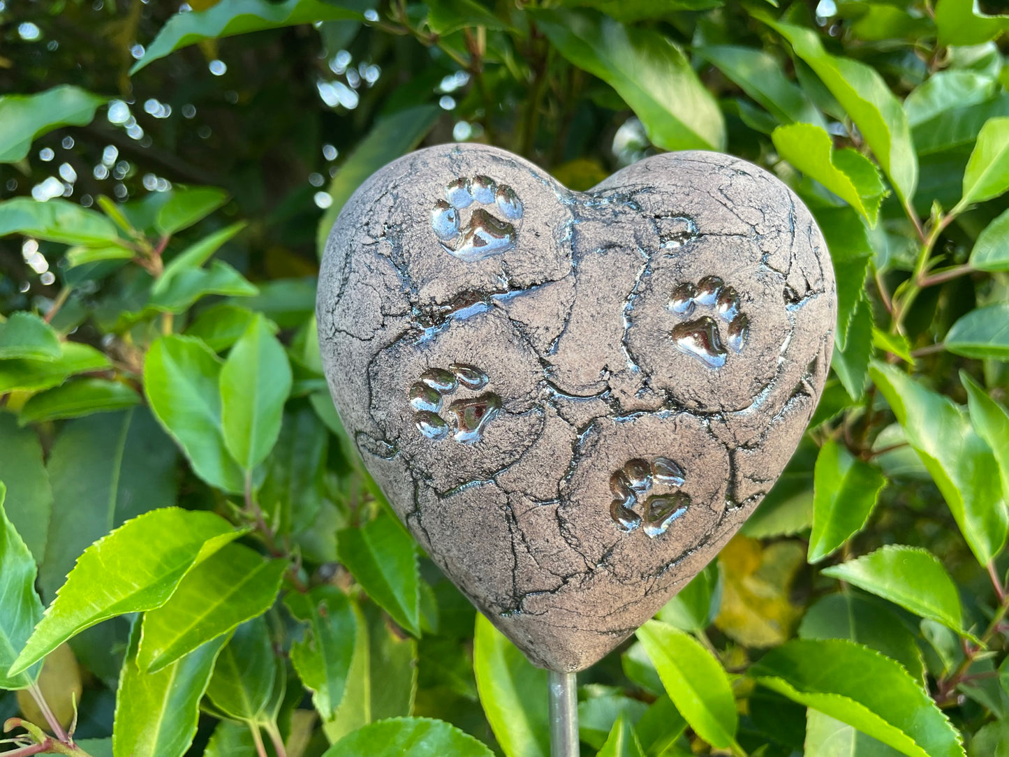 Herz Steele für den Garten