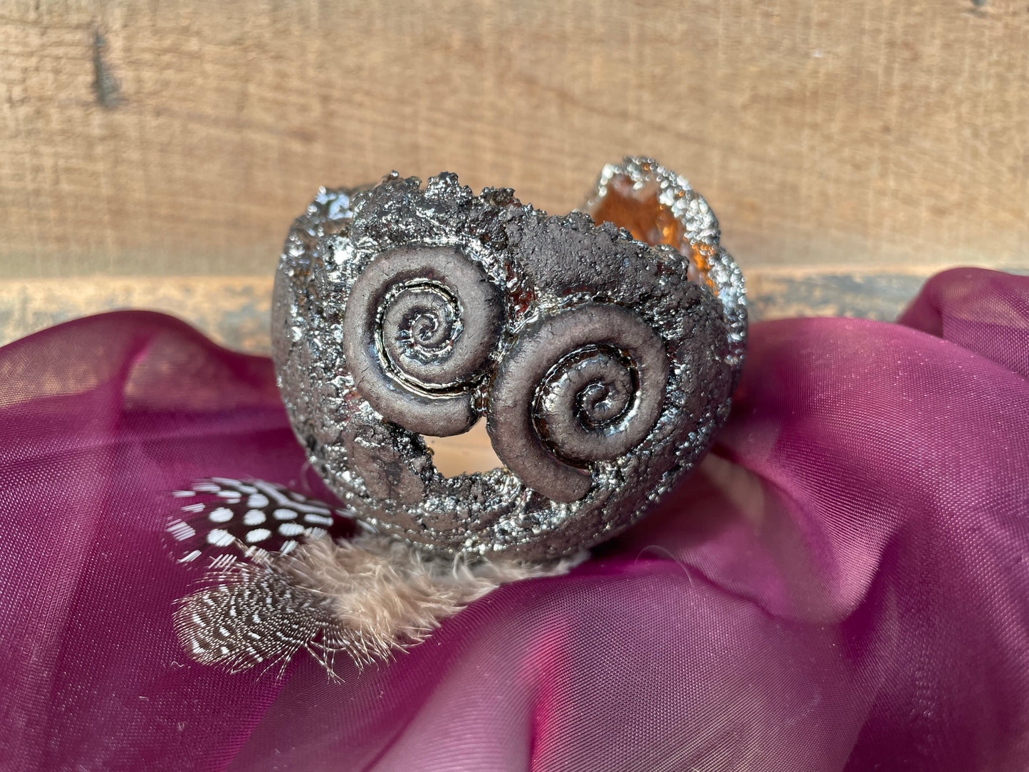 Kugel Licht mit Spiralen